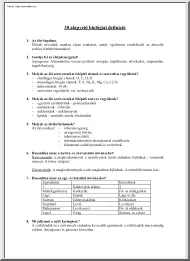 30 alapvető biológiai definíció