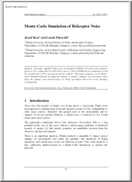 Bera-Pokorádi - Monte-Carlo Simulation of Helicopter Noise