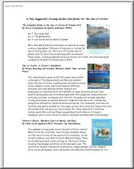 A Few Suggested Cruising Guides and Books for the Sea of Cortez