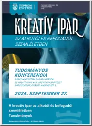 A kreatív ipar az alkotói és befogadói szemléletben, tanulmányok