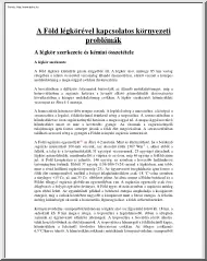 A Föld légkörével kapcsolatos környezeti problémák