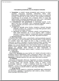Szociológia szigorlati tételek