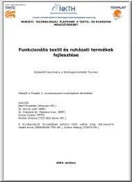 Bánfi-Dr.Borsa-Dr. Kokasné - Funkcionális textil és ruházati termékek fejlesztése