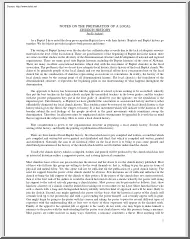 Joe D. Acker - Notes on the Preparation of a Local Church History