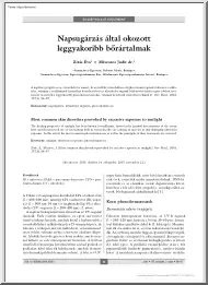 Zitás-dr. Mészáros - Napsugárzás