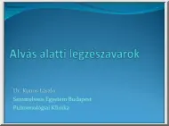 Dr. Kunos László - Alvás alatti légzészavarok