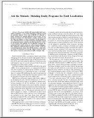 Ask the Mutants, Mutating Faulty Programs for Fault Localization