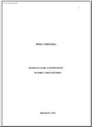 Spira Veronika - Segédanyagok a