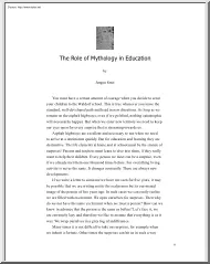 Jorgen Smit - The role of Mythology in Education