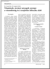 Csomai-Langmár - Vitaminok, ásványi