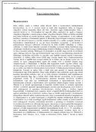 ME BTK Vallásszociológia, 2000