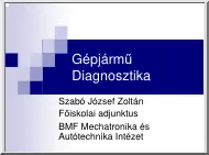 Szabó József Zoltán - Futómű diagnosztika