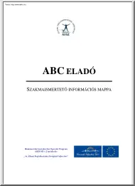 ABC eladó, szakmaismertető információs mappa