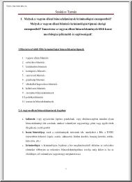 Szakács Tamás - Szakkriminológia