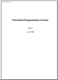 Functional Programming in CLEAN
