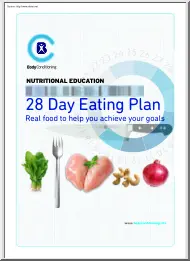 28 Day Eating Plan, Real Food to Help you Achieve Your Goals