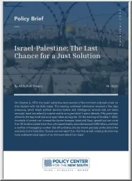Abdelhak Bassou - Israel Palestine, The Last Chance for a Just Solution