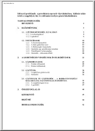 Időszerű problémák a petrolkémia