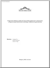 A fogyasztási hitelezés tendenciái, kapcsolódó kockázatok és azok kezelése a magyarországi hitelintézetek és pénzügyi vállalkozások gyakorlatában