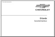 Chevrolet Orlando üzemeltetői kézikönyv