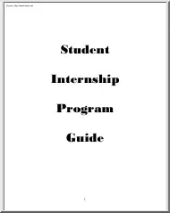 Student Internship Program Guide