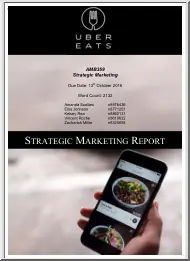 AMB359 Strategic Marketing, Uber Eats