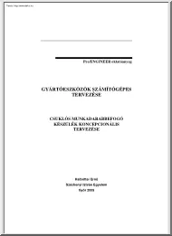 Halbritter Ernő - Gyártóeszközök