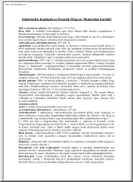 Jelentősebb fogalmak az