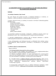 Az eredménykimutatás formája és jövedelmezőségi elemzésének kérdései