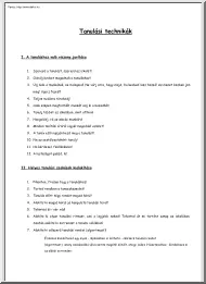 Tanulási technikák