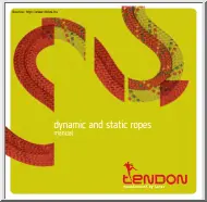 Dynamic and static ropes
