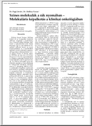 Dr. Papp-Dr. Hollósy - Színes molekulák a rák nyomában