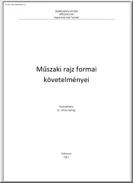 Dr. Juhász György - Műszaki rajz formai követelményei