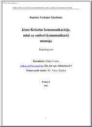 Sinka Csaba - Jézus Krisztus