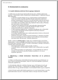 Döntéselmélet, módszertan