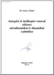 Dr. Gausz Tamás - Autogíró és