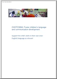 Foster Childrens Language and Communication Development