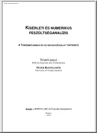Tóth László - Kísérleti és