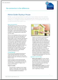 Advice Guide, Buying a House