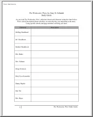 Gary D. Schmidt - The Wednesday Wars