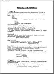 Megismerési folyamatok