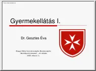 Dr. Gesztes Éva - Gyermekellátás I
