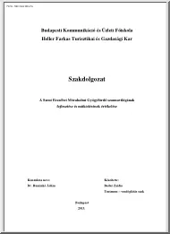 Badar Zsófia - A Szent Erzsébet Mórahalmi Gyógyfürdő szaunavilágának fejlesztése és működésének értékelése
