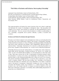 Verma-Sur-Kumar - The Politics of