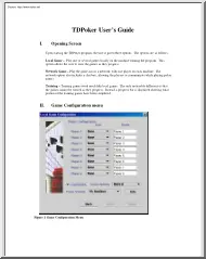 TDPoker User Guide
