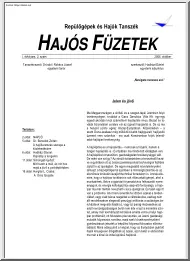 Hadházi Dániel - Hajós füzetek