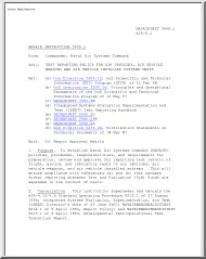 NAVAIRINST 3905.1, Test reporting