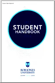 Bob Jones University, Student Handbook