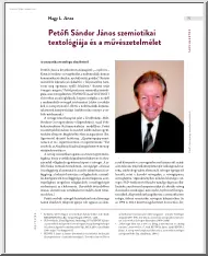 Nagy L. János - Petőfi Sándor János szemiotikai textológiája és a művészetelmélet