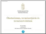 Dr. Kiss Gábor - Ökoturizmus